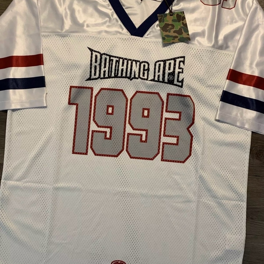 A bathing ape jersey rare!